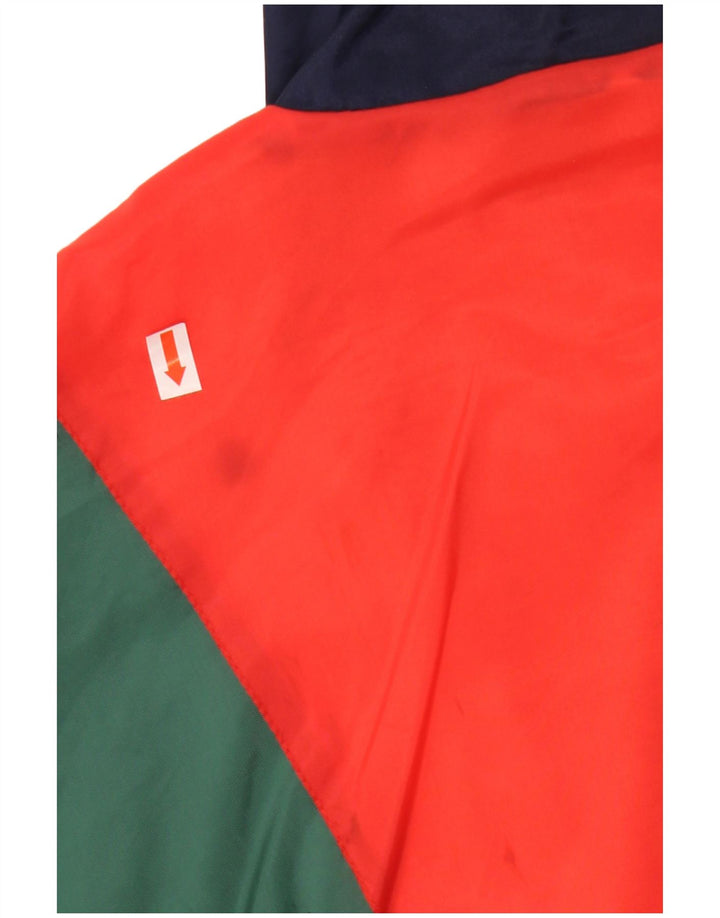 Męska kurtka dresowa VINTAGE, duża, wielobarwna, z blokami kolorów