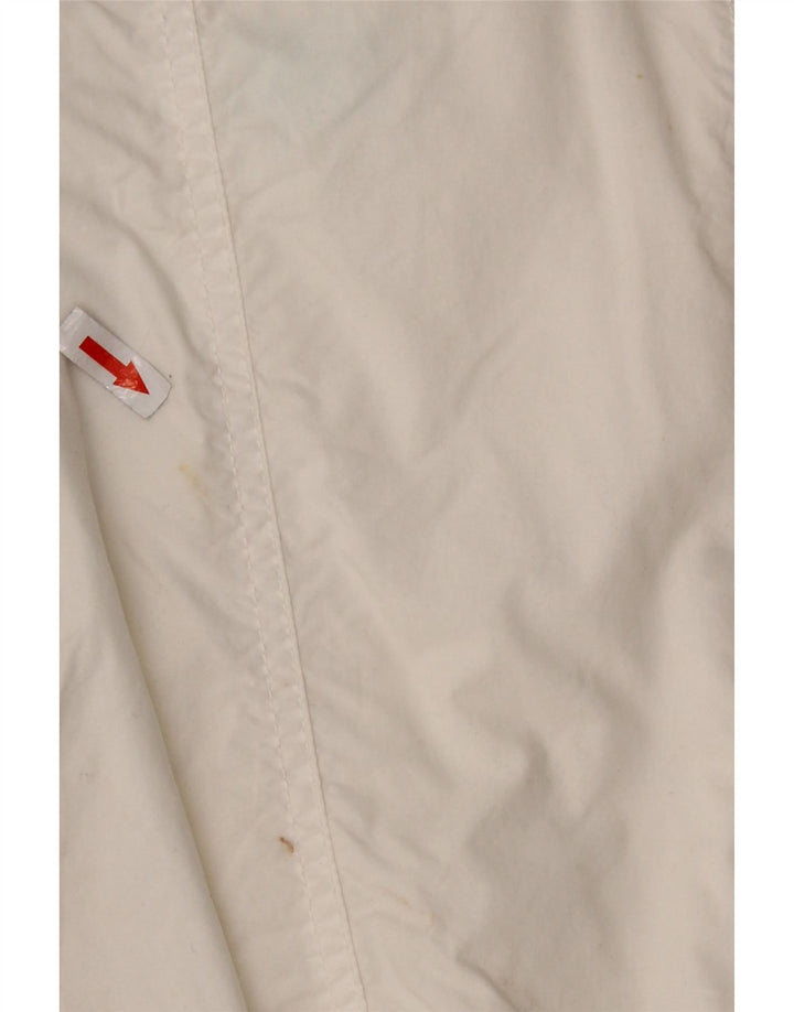 Damska kurtka bomberka Sergio Tacchini Crop UK 10, mała, biała, poliestrowa