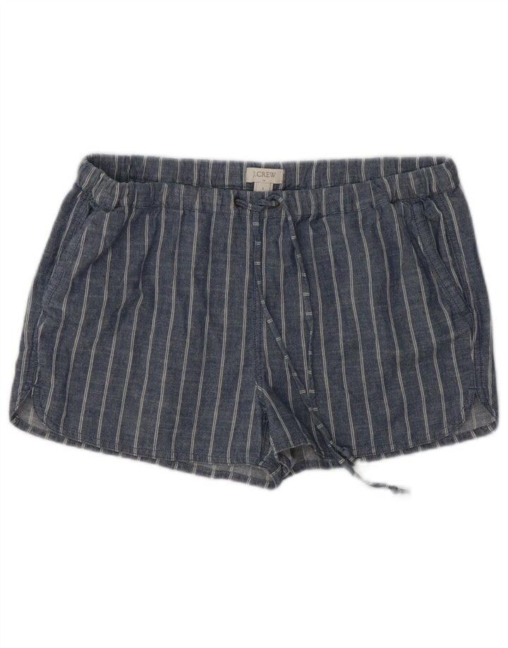 Damskie spodenki codzienne J. CREW, małe, bawełniane, W34 w niebieskie paski