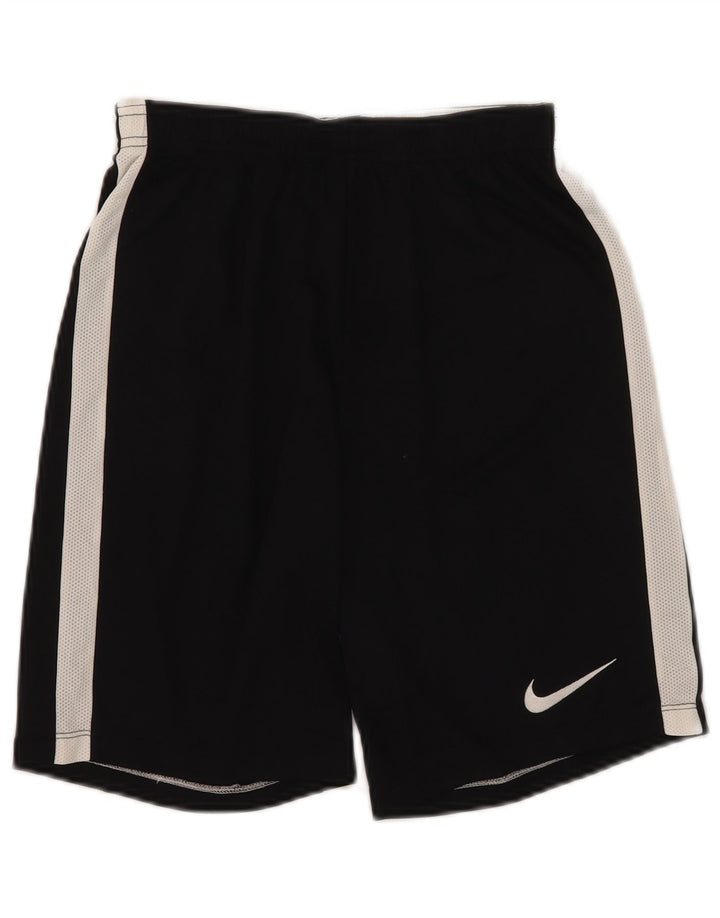Męskie spodenki sportowe Nike Dri Fit, mały czarny, poliestrowy blok kolorów