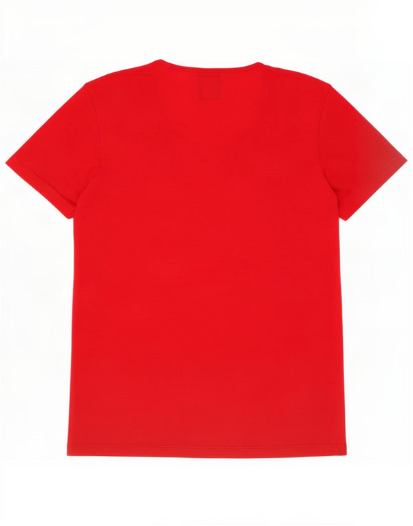 Męski T-shirt z grafiką Zara, średni czerwony