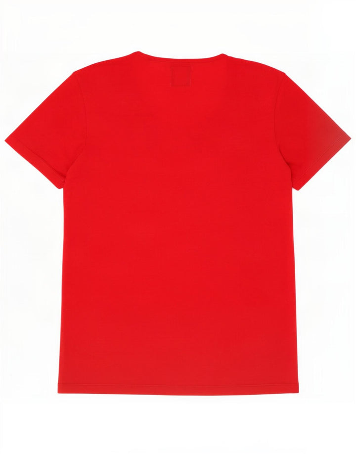Męski T-shirt z grafiką Zara, średni czerwony