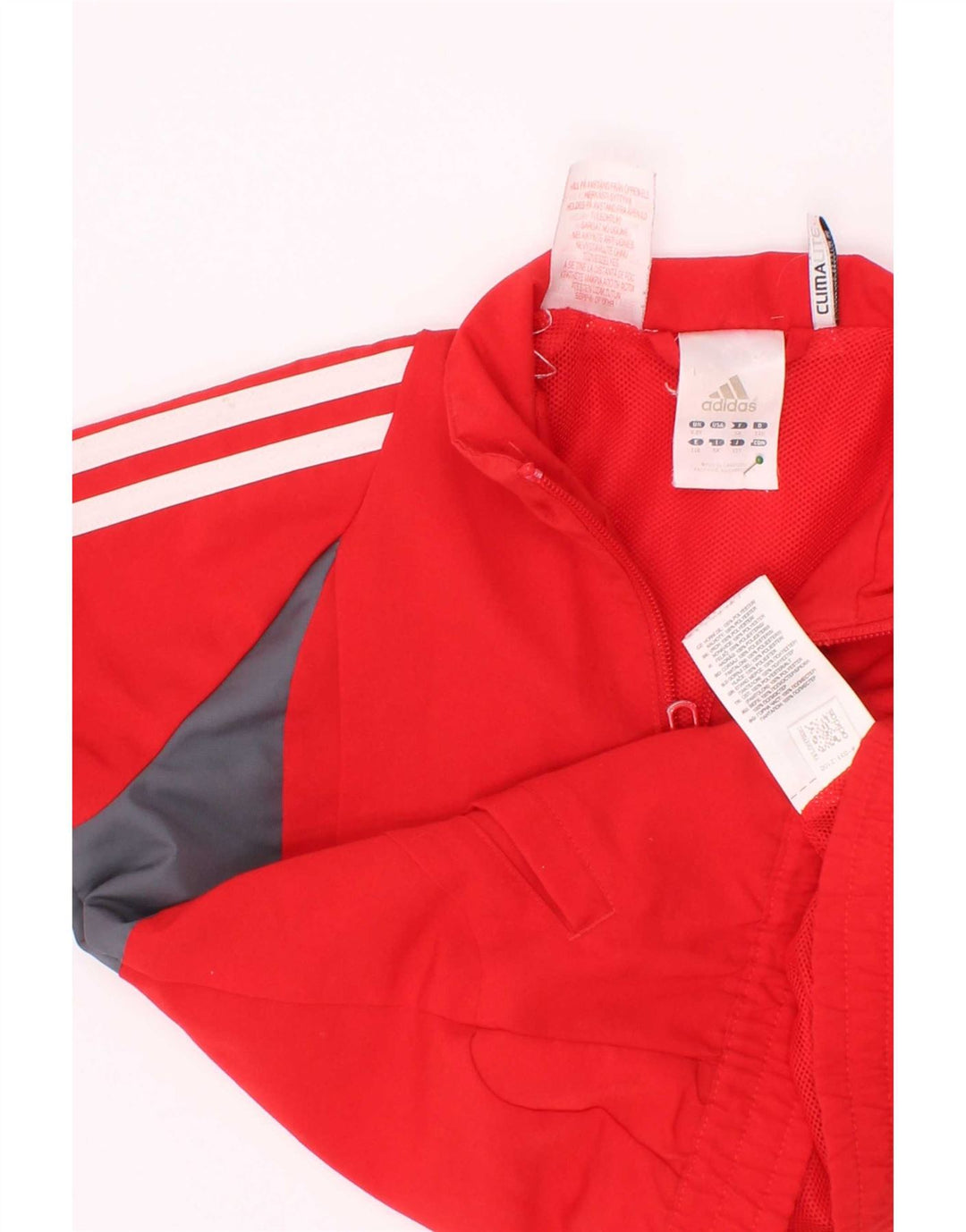 Chłopięca kurtka dresowa Adidas Climalite Top Jacket 4-5 lat w kolorze czerwonym