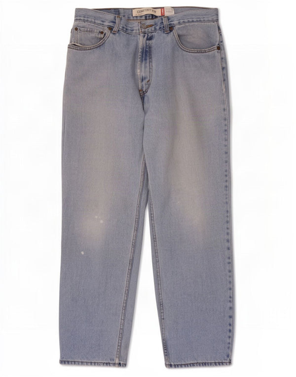 Męskie jeansy Levi's 560 Comfort Fit W33 L32 Niebieska bawełna