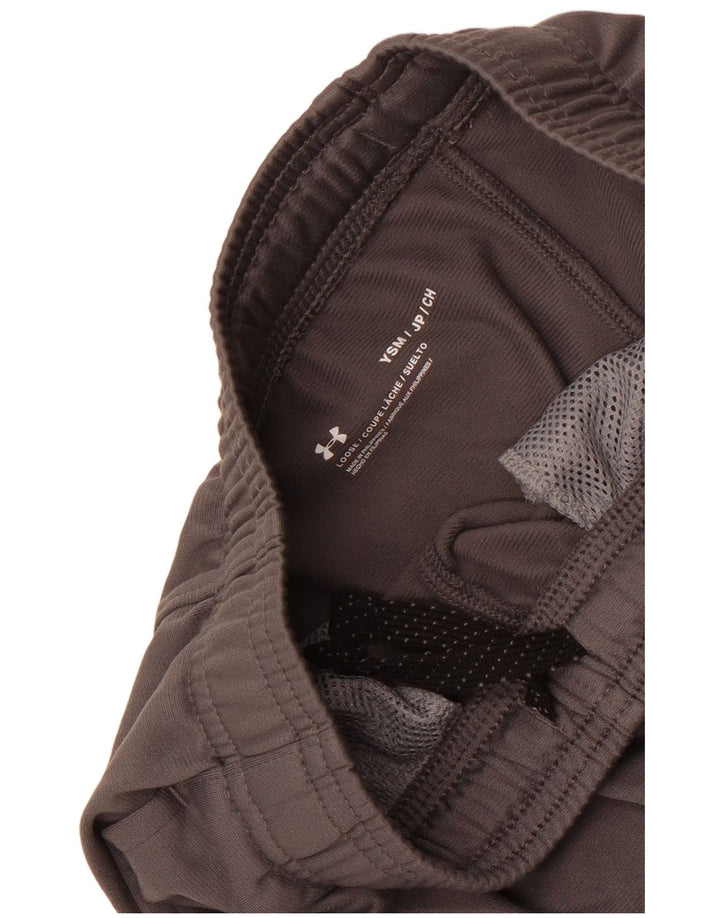 Spodnie dresowe chłopięce Under Armour 7-8 lat, małe, szare, z blokami kolorów