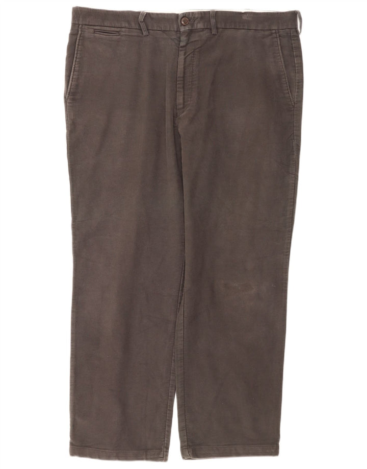 Męskie spodnie Chino Marks & Spencer Blue Harbor Straight W38 L29 Szare