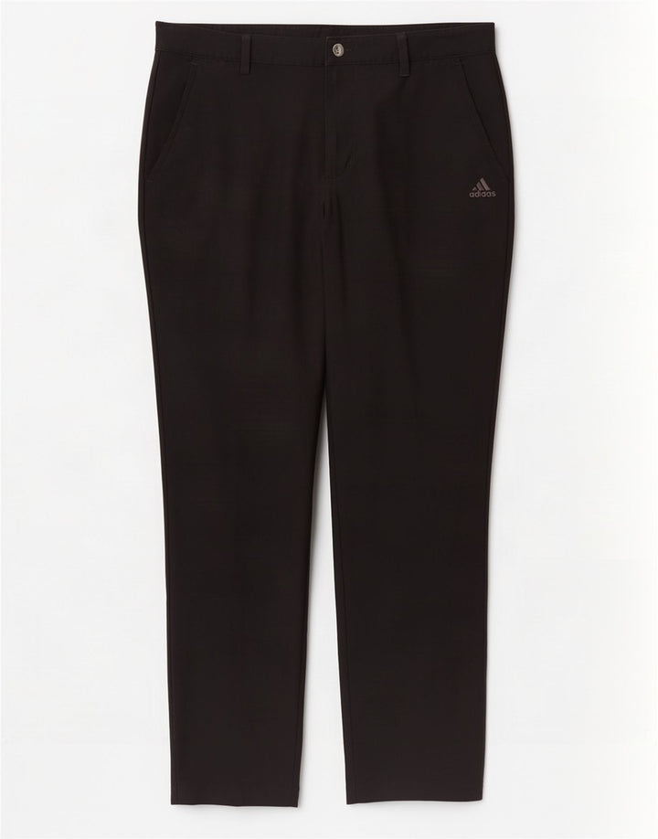Męskie spodnie Chino Adidas Slim W34 L32 Czarny poliester