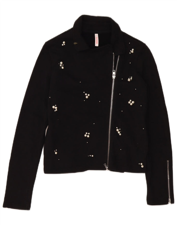 Sweter damski SUN68 UK 10, mały, czarny, bawełniany