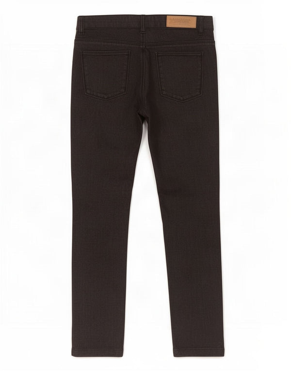 Damskie proste dżinsy Zara EU 40 Medium W30 L30 Czarna bawełna