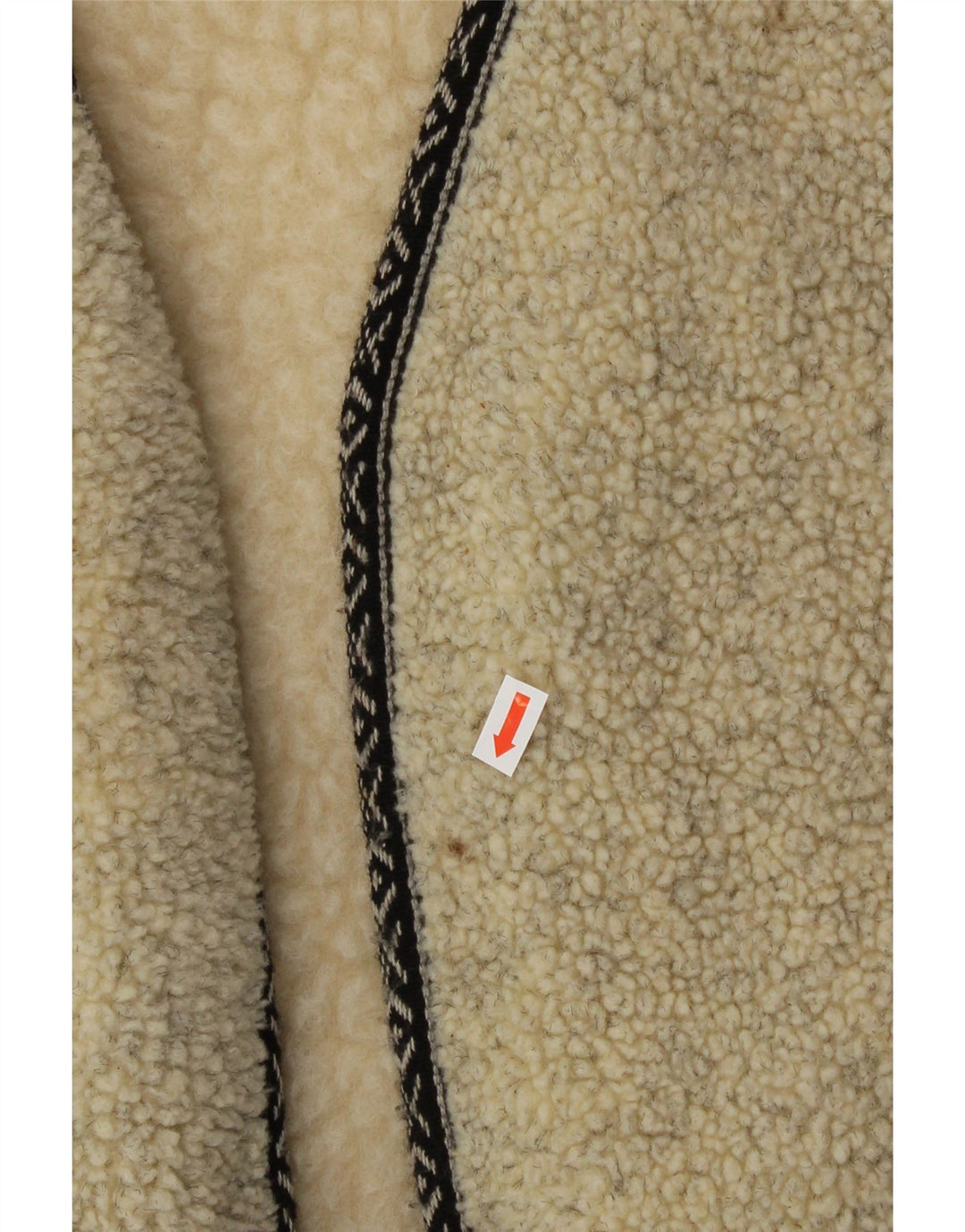 Męska kamizelka Sherpa VINTAGE IT 52/54 XL Beżowa nowa wełna