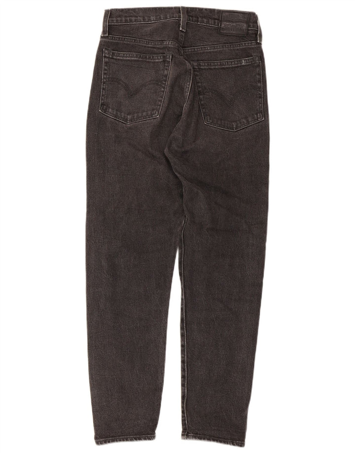Damskie zwężane dżinsy Levi's W26 L27 Czarna bawełna