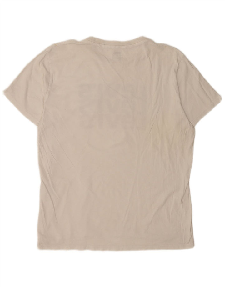 Męski T-shirt z grafiką Levi's, duży, biały