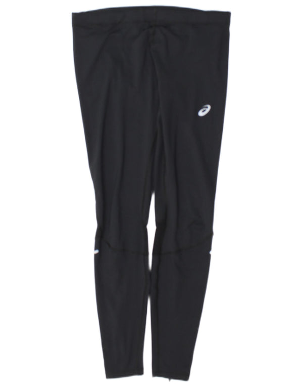 Damskie spodnie dresowe Asics UK 8, małe, szare, poliestrowe