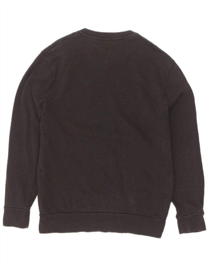 Męska bluza z grafiką Levi's, średnia czarna, bawełniana