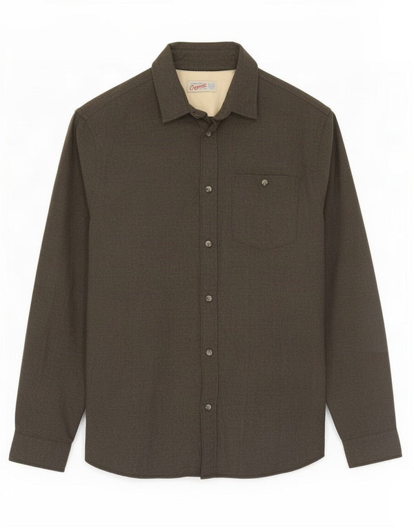 Jack & Jones Mens Flannel Shirt Medium Grey Cotton