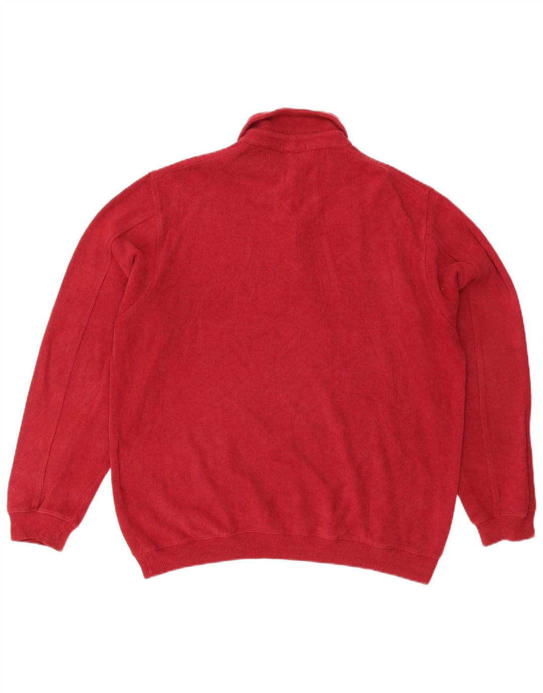 Męski sweter polo Gant, bawełniany, w kolorze średnio czerwonym