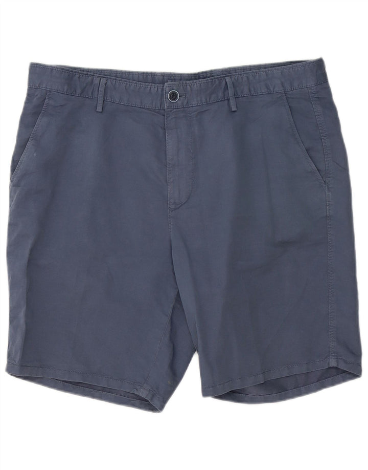 Męskie spodenki Chino MASSIMO DUTTI EU 42 Large W32 Granatowa bawełna
