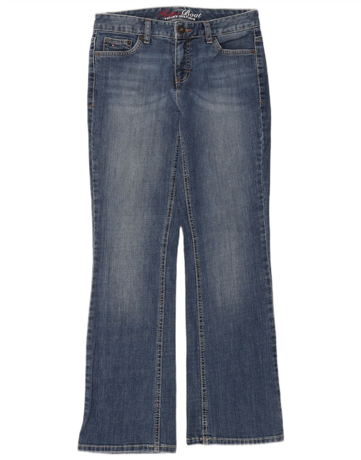 Damskie jeansy Bootcut TOMMY HILFIGER US 4 Small W30 L32 Niebieskie