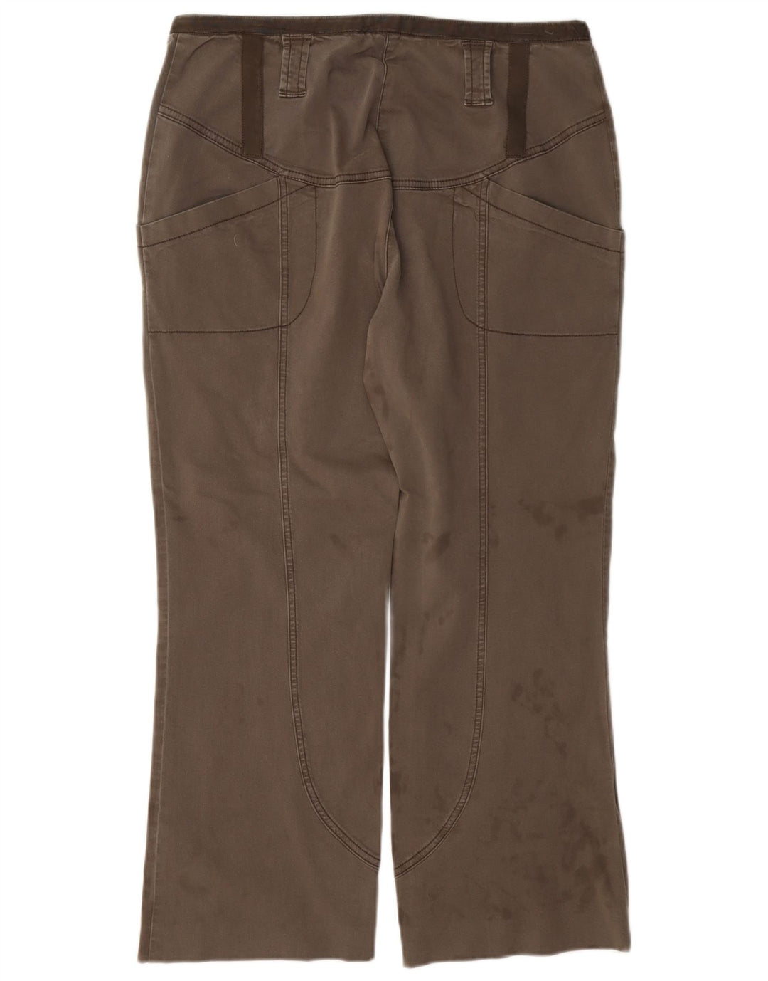 Spodnie damskie Max & Co. UK 16 Large W34 L24 Brązowe