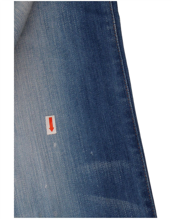 Diesel Damskie Bootzee Slim Bootcut Jeansy W25 L30 Niebieska bawełna