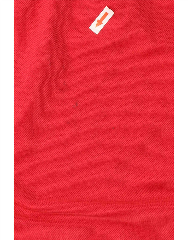 Męska koszulka polo Tommy Hilfiger, średnio różowa, bawełniana