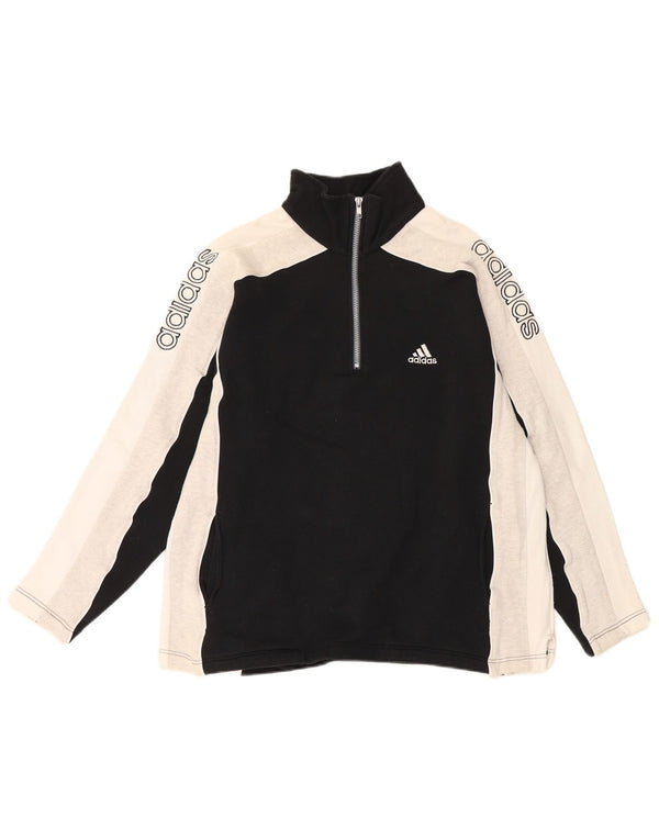 Męska bluza Adidas Graphic Jumper UK 36/38 Mały czarny blok kolorów