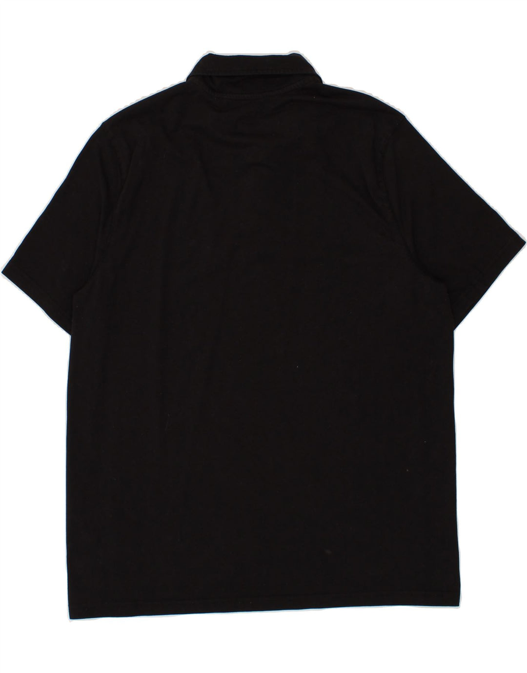 EDDIE BAUER Mens Polo Shirt Large Black Cotton Vintage Eddie Bauer and Second-Hand Eddie Bauer from Messina Hembry 