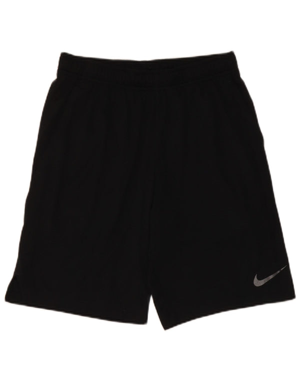Męskie spodenki sportowe Nike Dri Fit, małe, czarne, poliestrowe