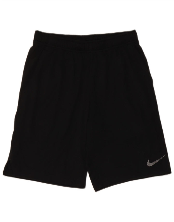 Męskie spodenki sportowe Nike Dri Fit, małe, czarne, poliestrowe