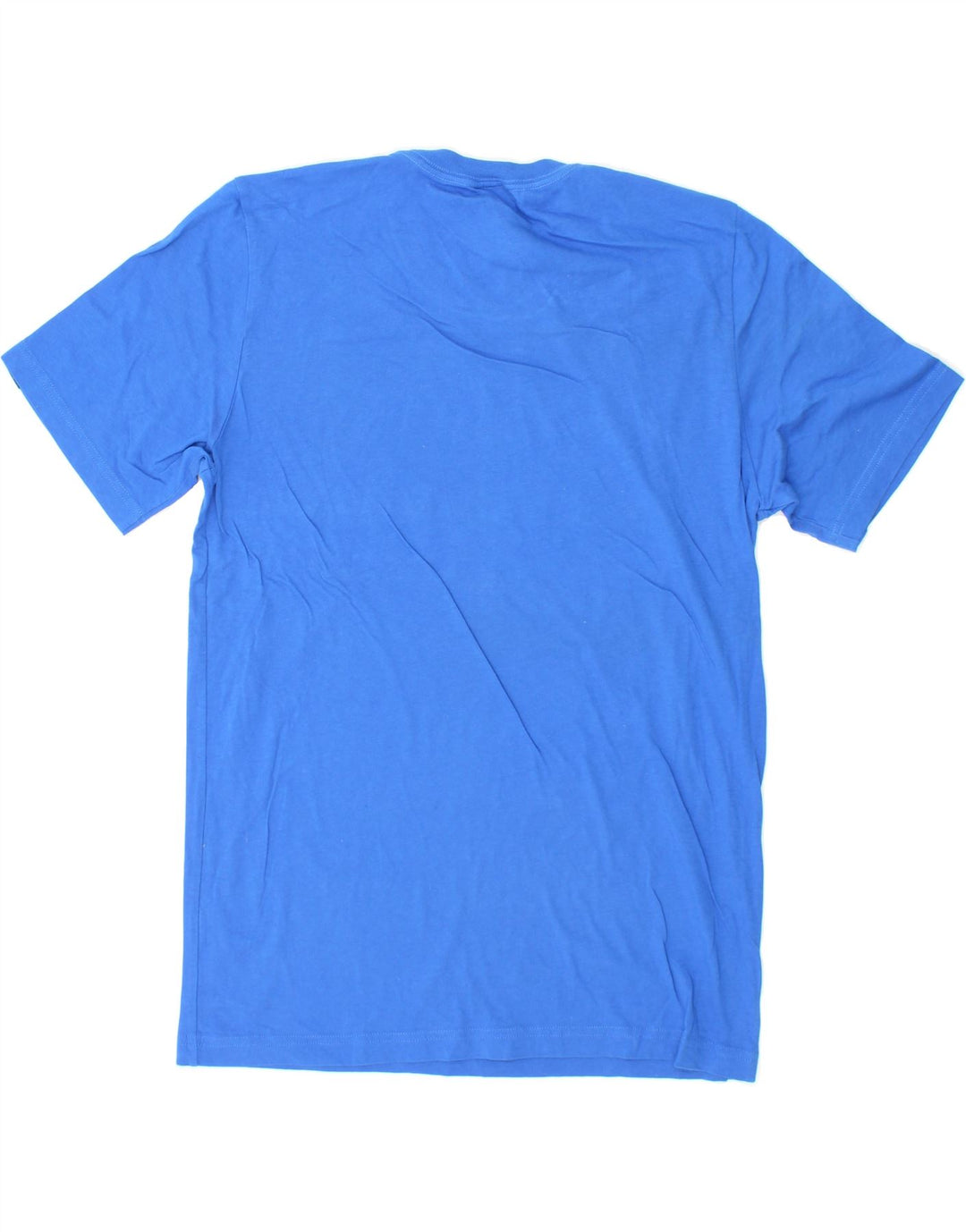 ADIDAS Mens Graphic T-Shirt Top Small Blue Cotton Vintage Adidas and Second-Hand Adidas from Messina Hembry 