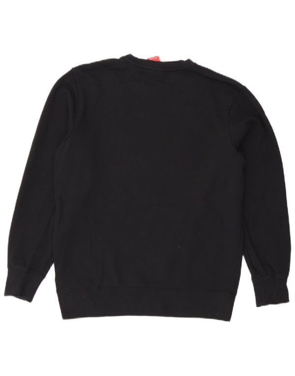 Męska bluza z grafiką Nike, sweter XS, czarna, bawełniana
