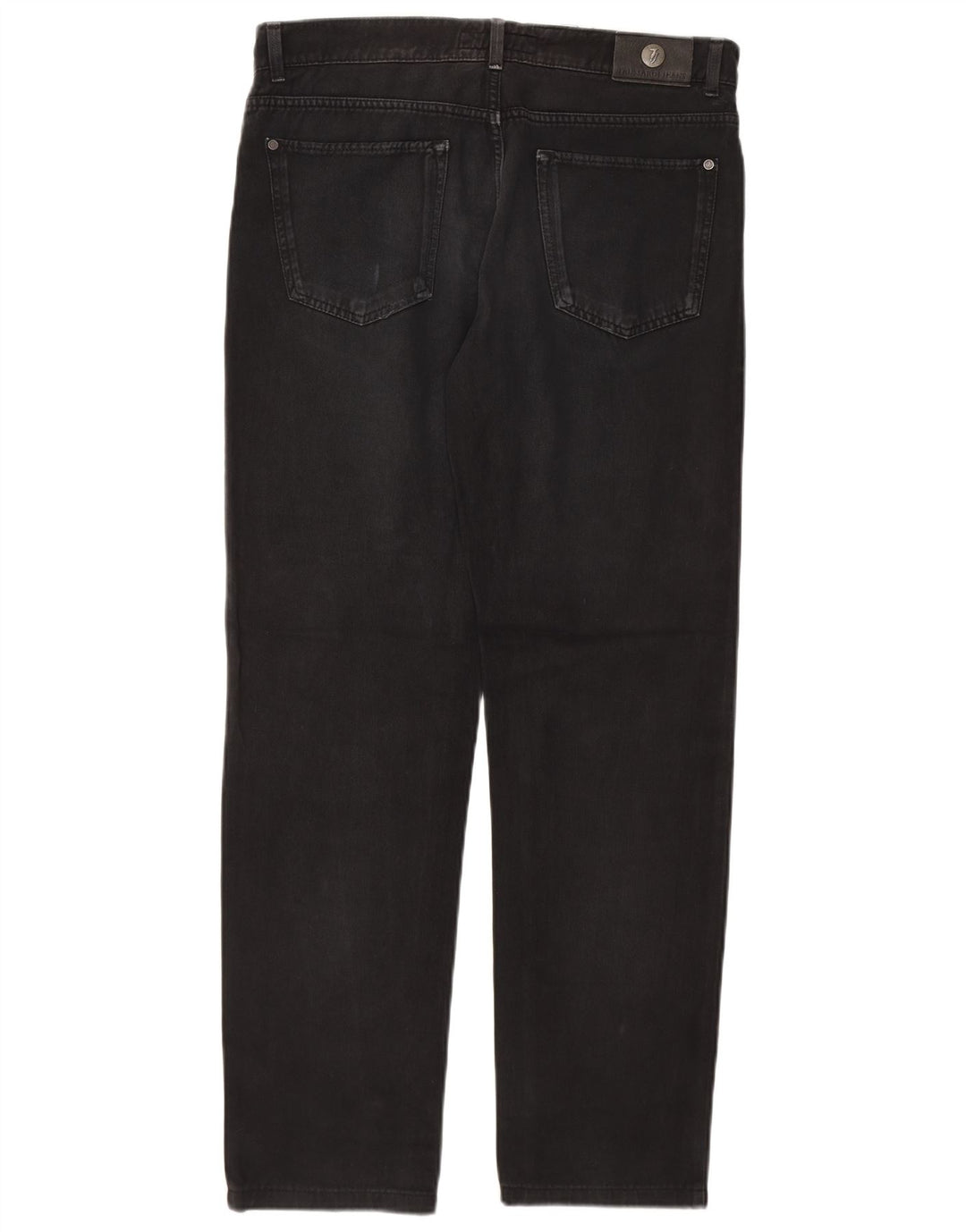 TRUSSARDI Mens Straight Jeans W34 L31  Grey