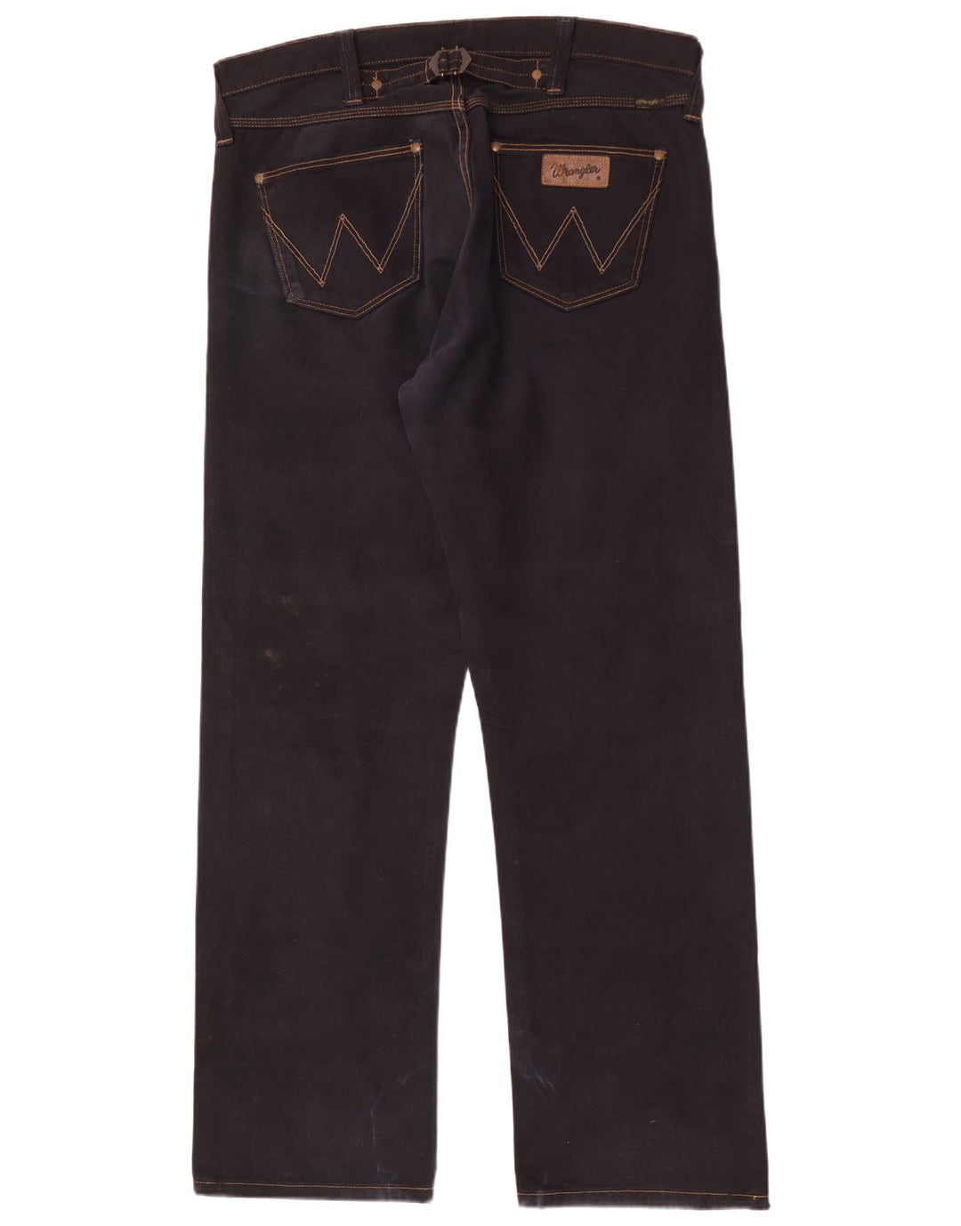 Męskie jeansy Wrangler Casey Straight W36 L34 Czarne bawełniane