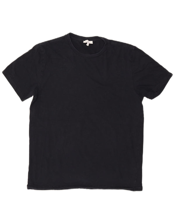 T-shirt damski REISS Top UK 16, duży, granatowy, bawełniany