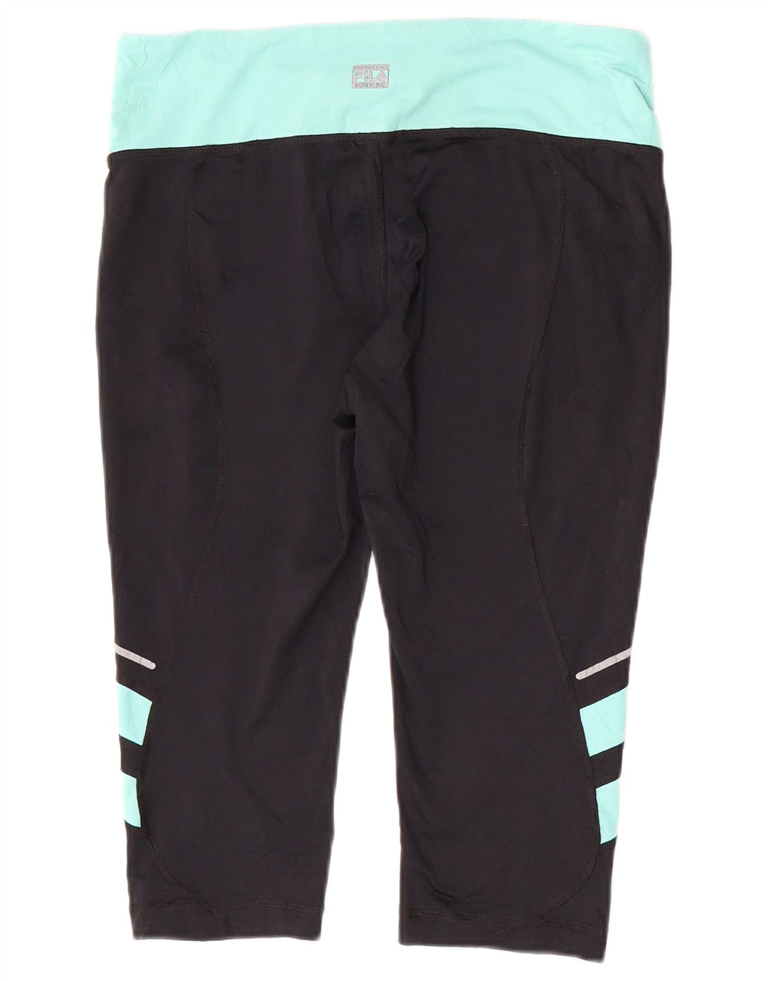 Damskie legginsy Capri Fila UK 12 w kolorze średniej czerni