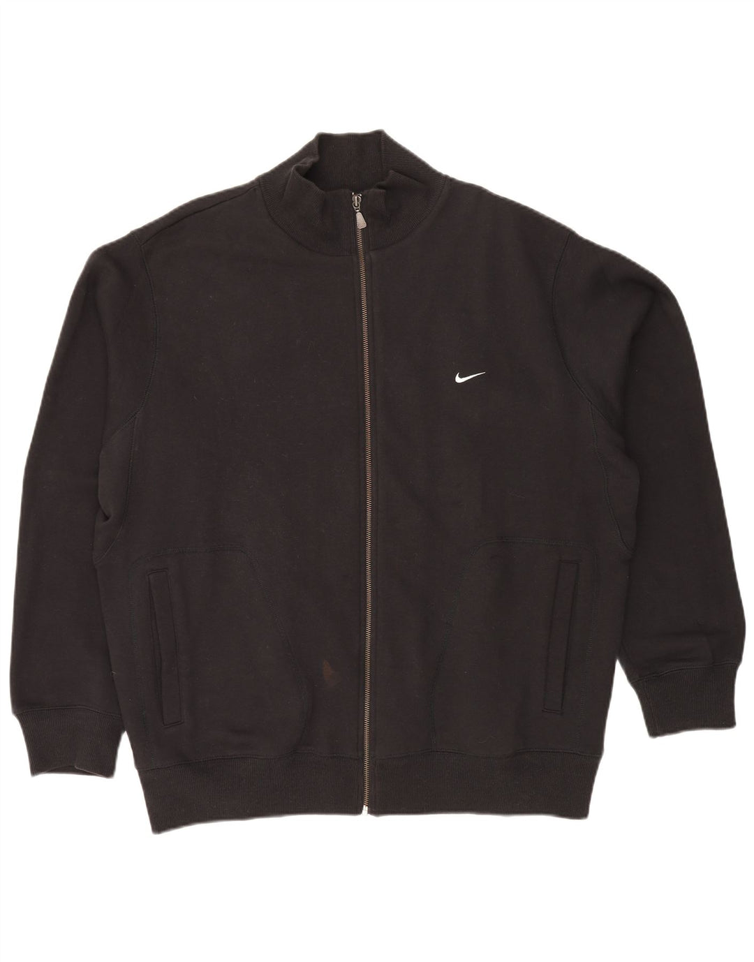 Męska kurtka dresowa NIKE UK 45/47 XL, czarna, bawełniana