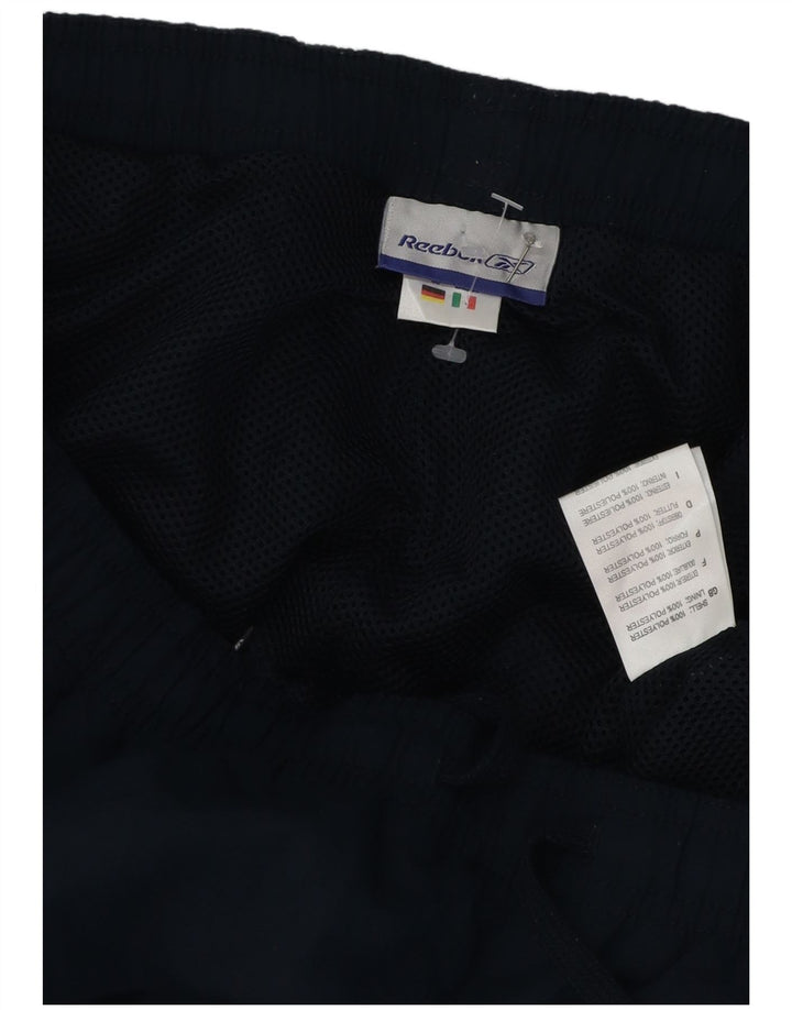 Męskie spodnie dresowe Reebok Graphic Capri XL, granatowe, poliestrowe