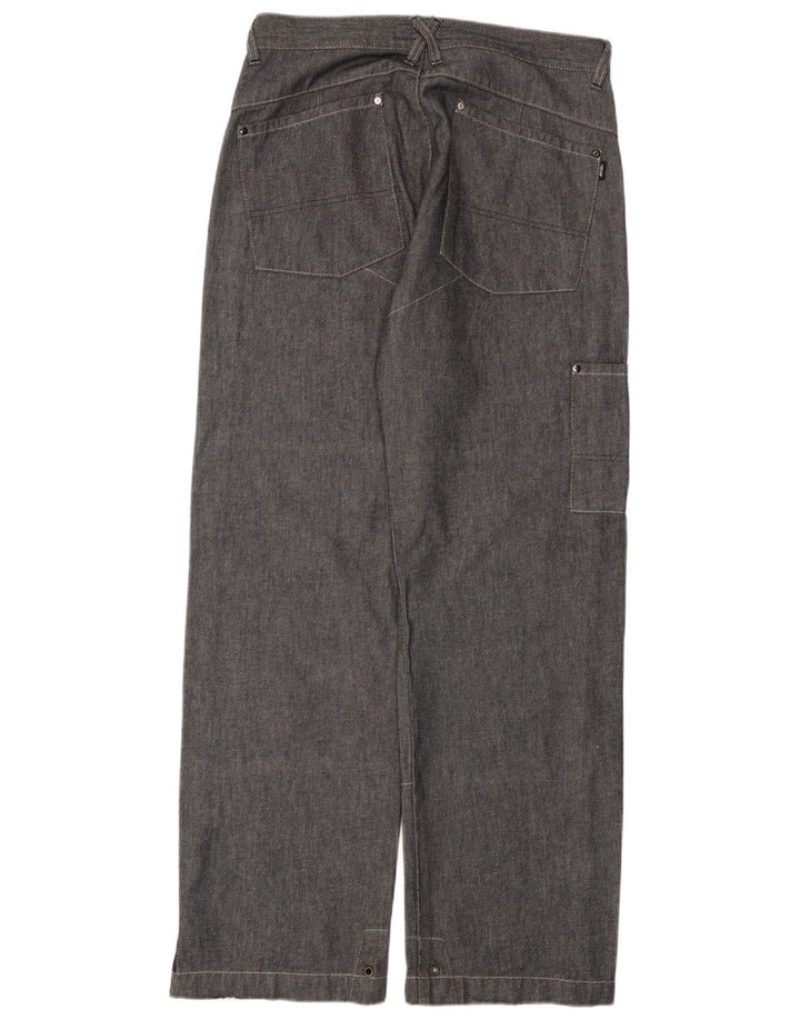 Męskie proste dżinsy Jack & Jones W34 L32 Niebieskie bawełniane