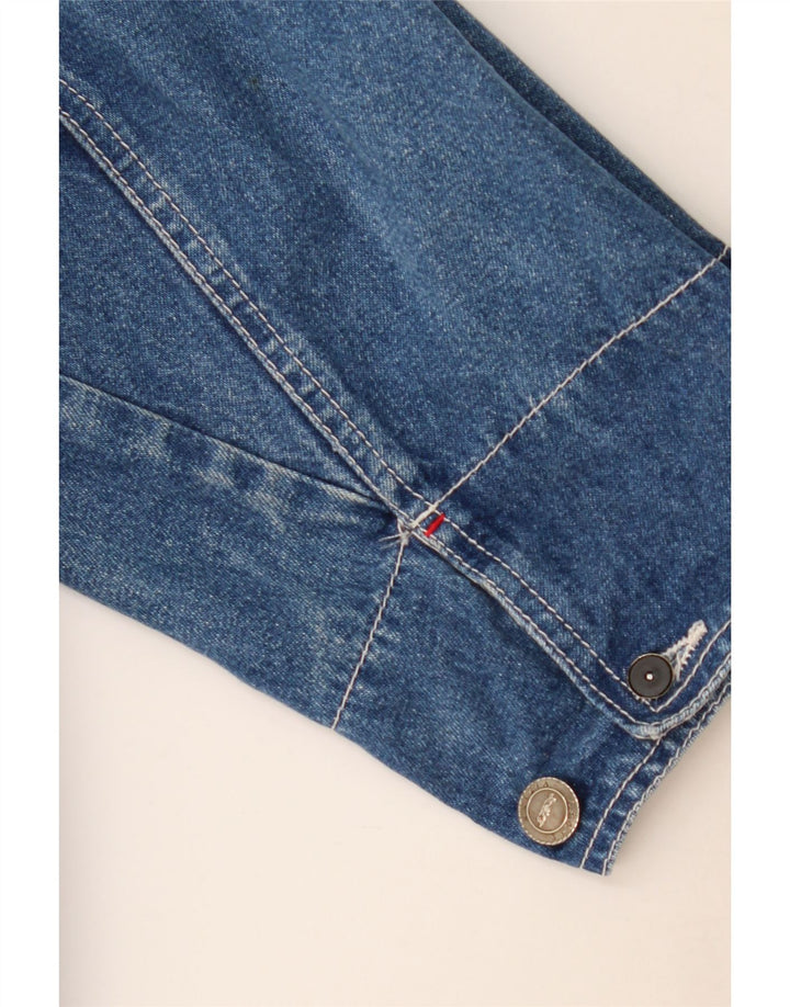 Męska kurtka jeansowa oversize Krizia UK 14, średni niebieski