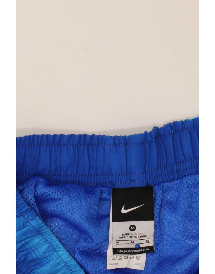 Męskie spodenki kąpielowe Nike, poliestrowe, w kolorze średniego niebieskiego Tie Dye