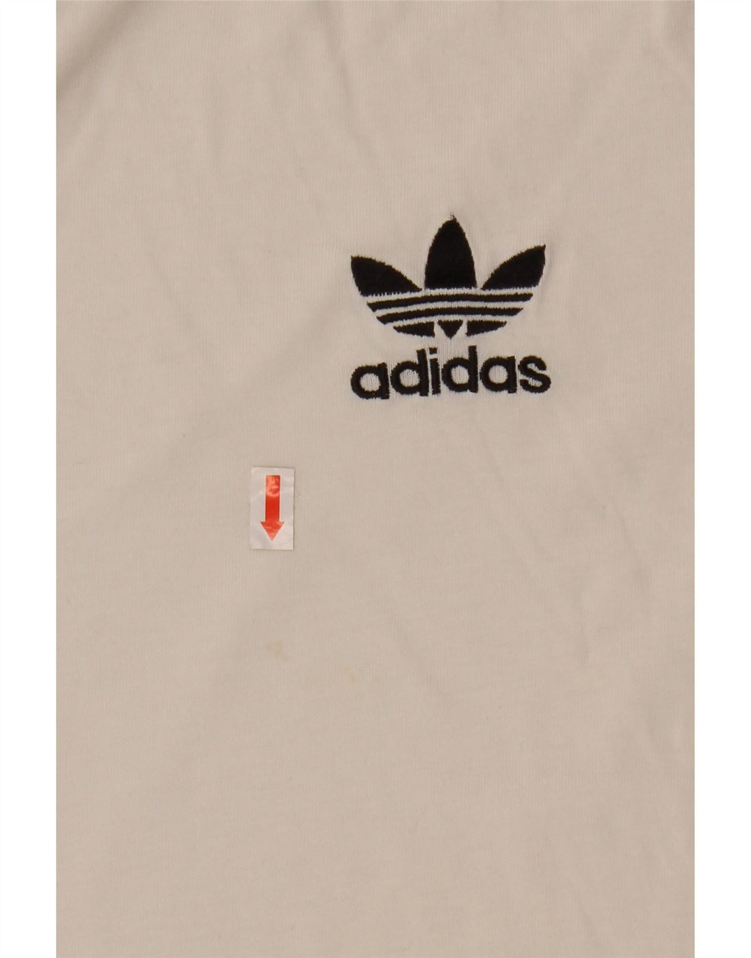 T-shirt męski ADIDAS Top, średnia biała bawełna