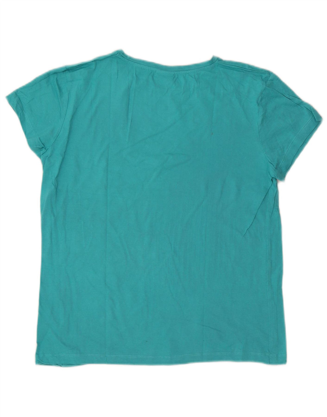 T-shirt damski Lotto Top UK 14 Średni niebieski, bawełniany