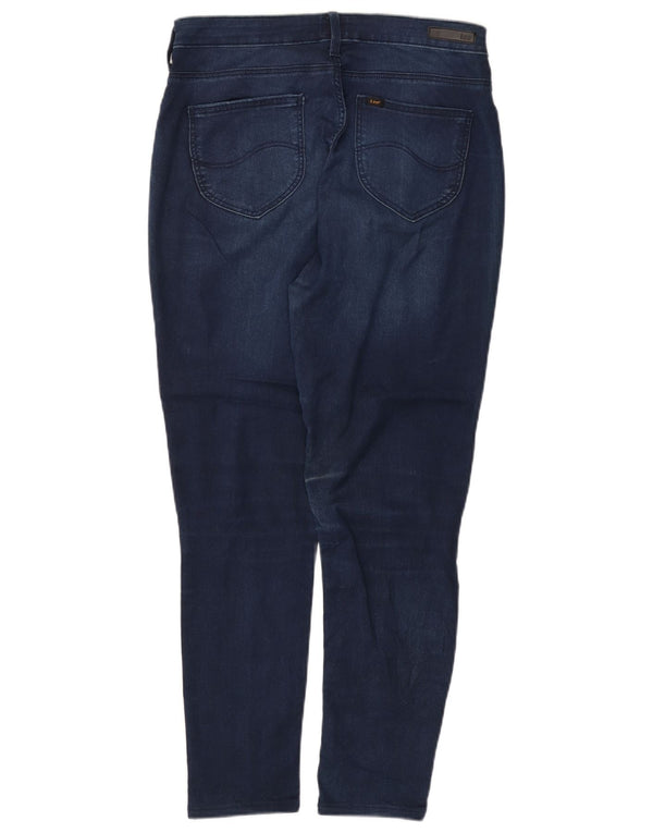 Damskie jeansy LEE Skyler Skinny W32 L27 Granatowe, bawełniane