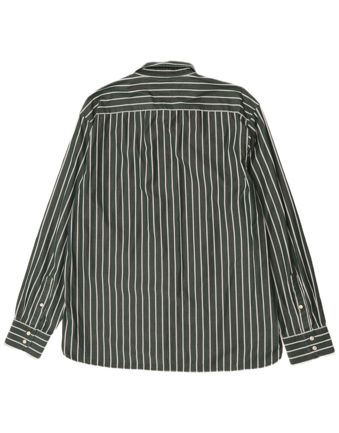 Koszula męska Tommy Hilfiger XL, bawełniana w zielone paski