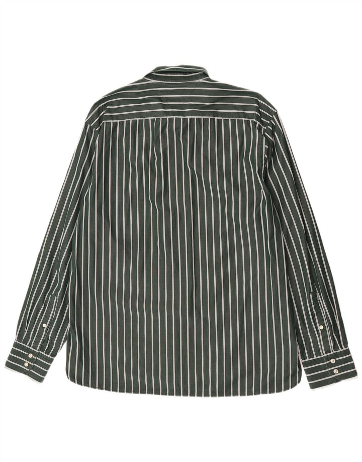 Koszula męska Tommy Hilfiger XL, bawełniana w zielone paski