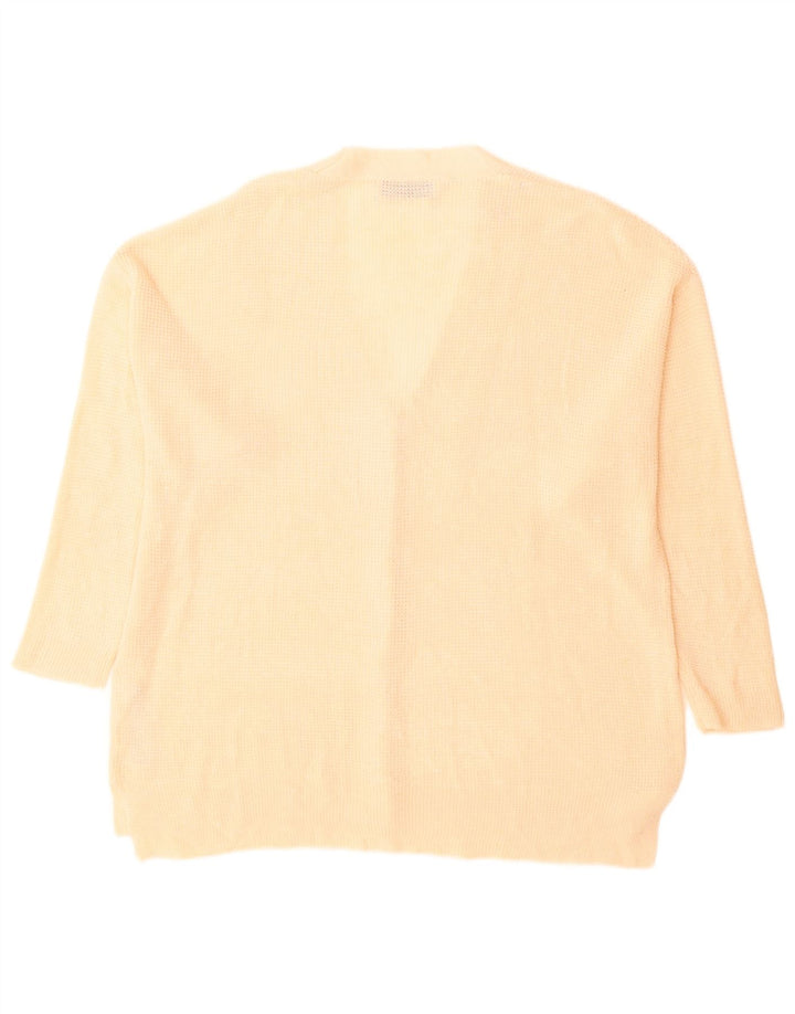 Damski sweter oversize Zara UK 10 Small Beżowy Akryl