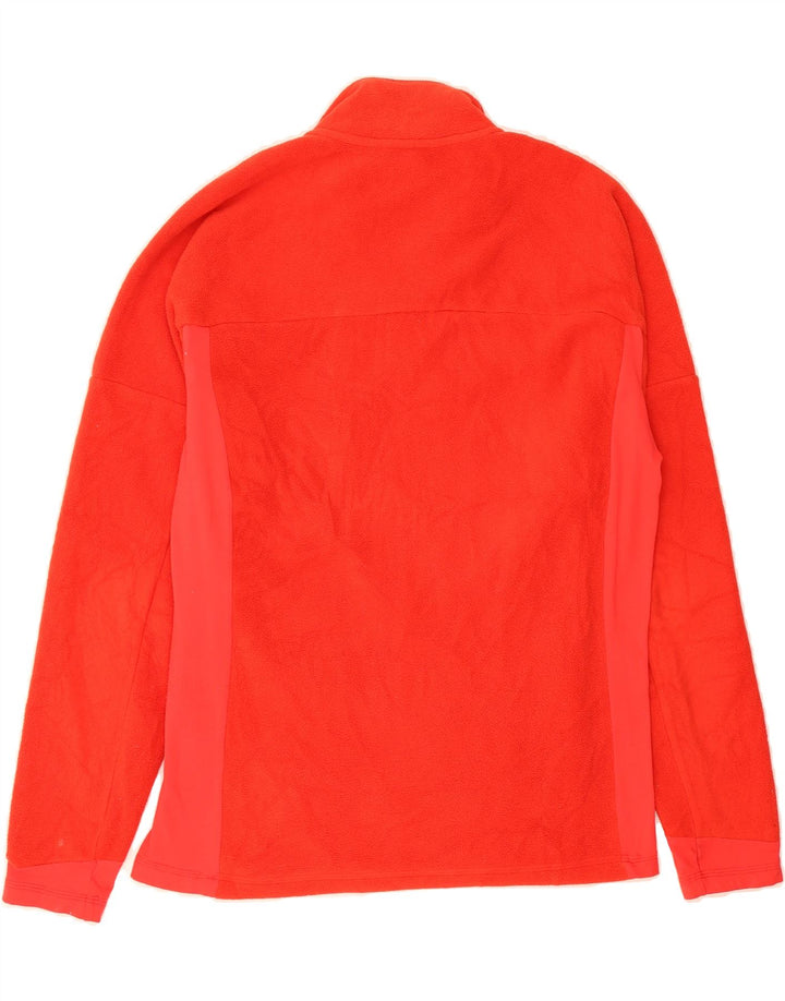 KAPPA Womens Fleece Jacket UK 16 Large Red Polyester Vintage Kappa and Second-Hand Kappa from Messina Hembry 