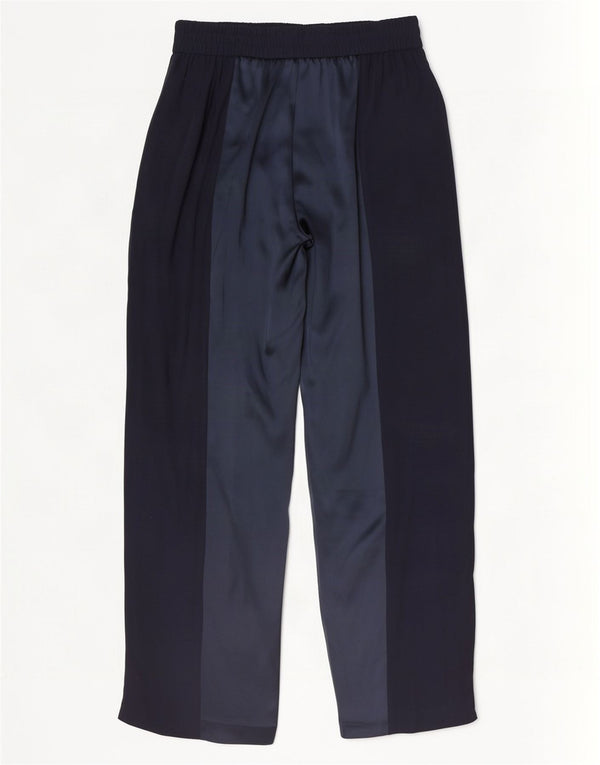 Damskie spodnie codzienne Escada EU 38 Medium W32 L29 Granatowe, z blokami kolorów