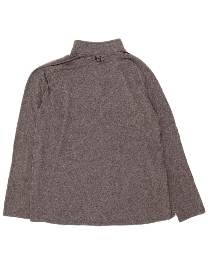 Męski dres Under Armour Heat Gear z zamkiem błyskawicznym i bluzą XL, szary