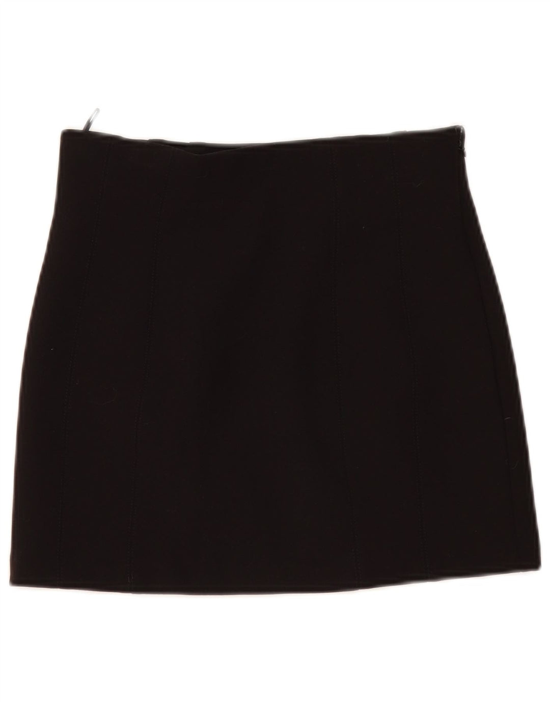 Damska spódniczka mini Zara, średnia W28, czarna, poliester